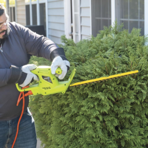Electric Hedge Trimming