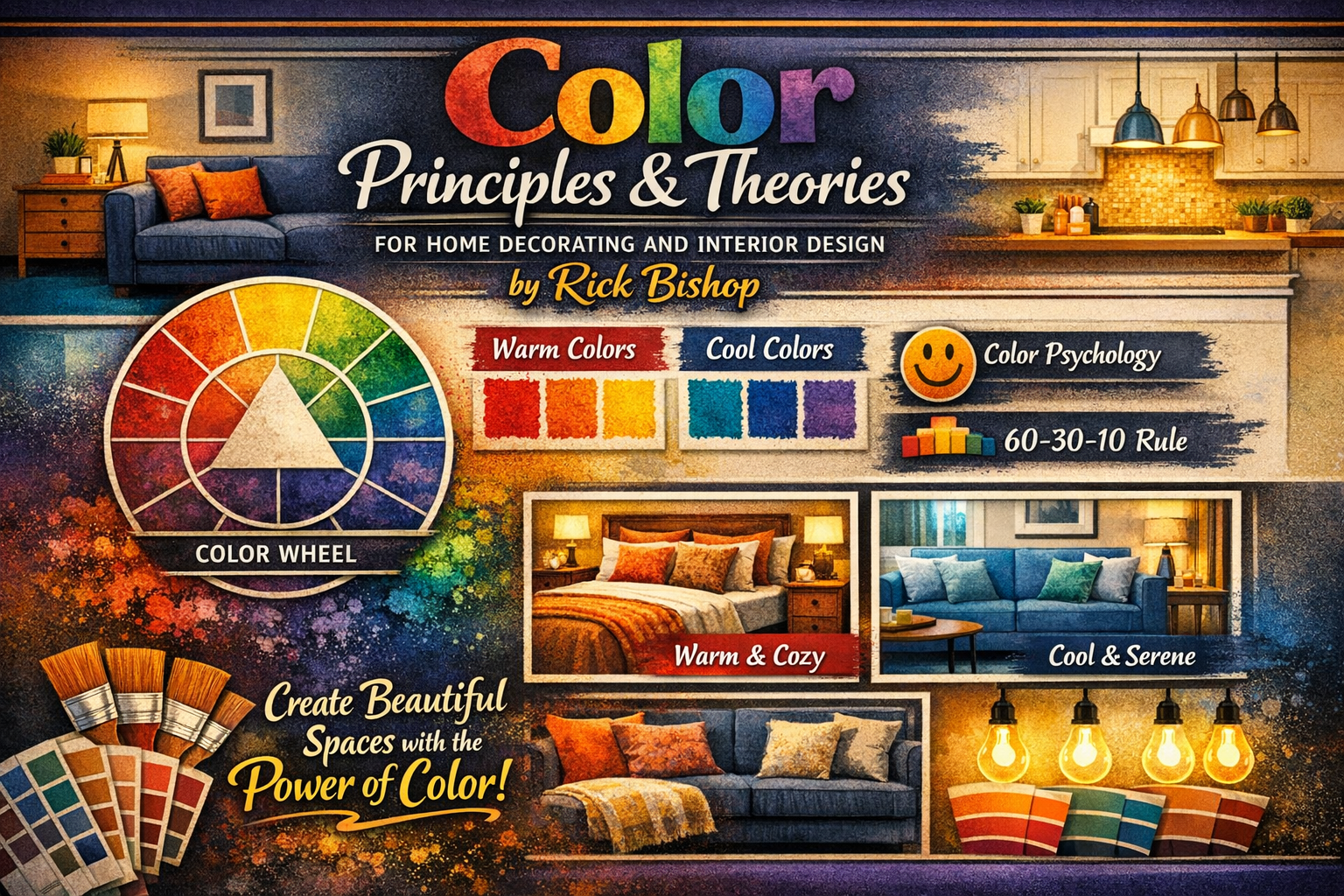 Color Principles and Theories for Home Decorating and Interior Design
